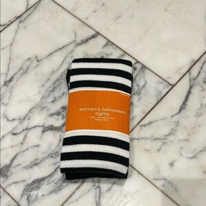 Target Black and White Striped Women's Tights stripes always in style